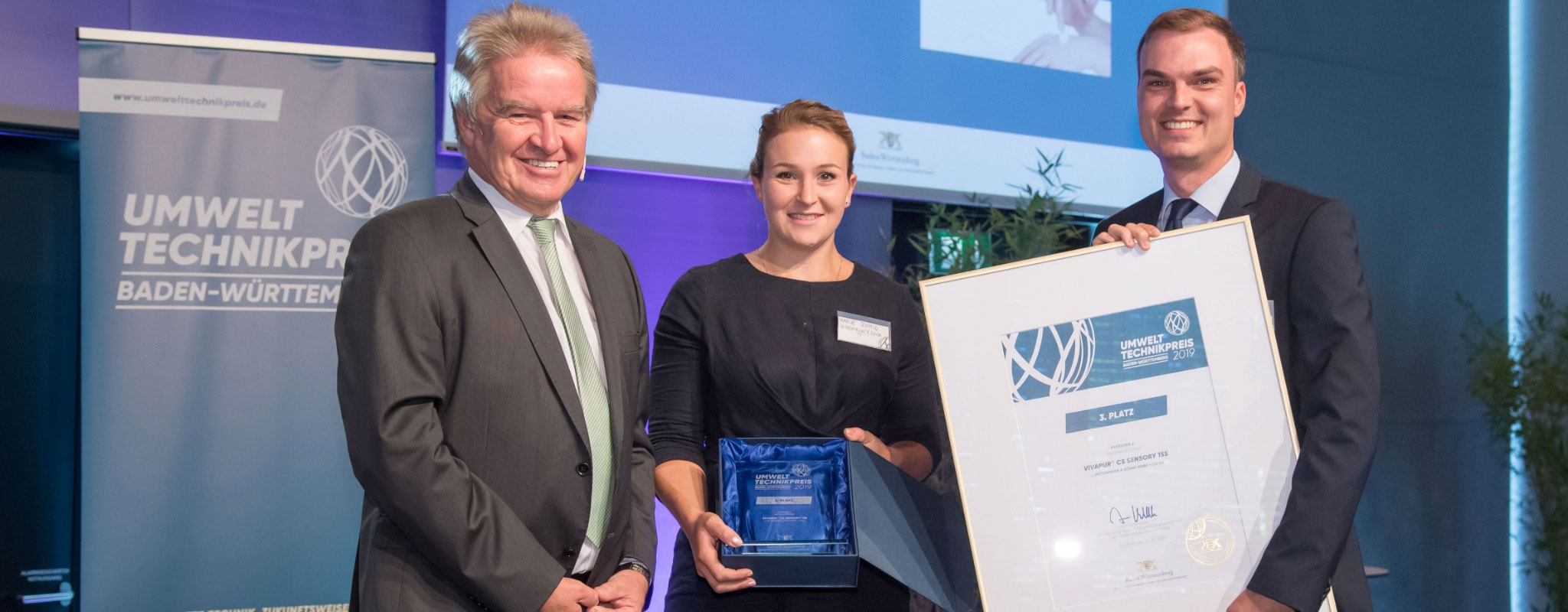 JRS Receives “Baden-Württemberg Environmental Technology Award” 2019